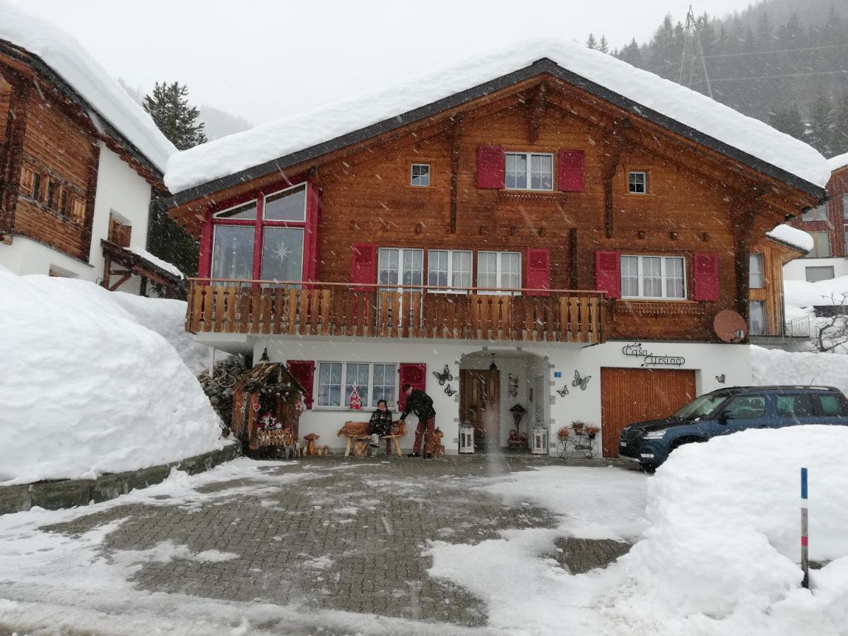 Ferienwohnung Casa Ursina Sedrun Exterior foto